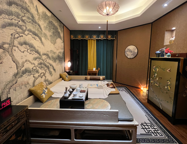 杭州临平足疗减压会所环境展示（二）一种真挚的艺术生活态度